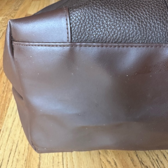 Lagerfeld brown vegan leather overnight bag - Picture 11 of 16